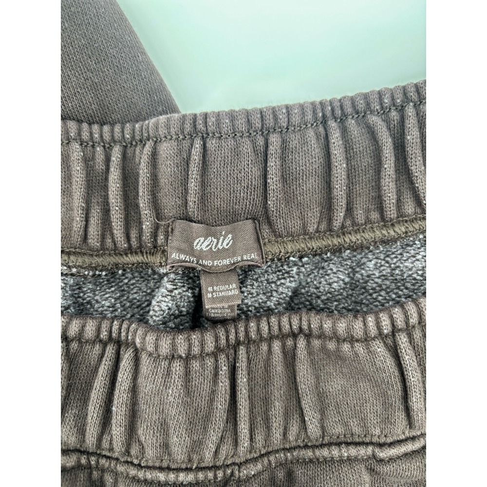 NWOT Aerie Oh Snap! Barrel Sweatpants Sz M Lounge Cozy Comfy MSRP $55 - Picture 7 of 12